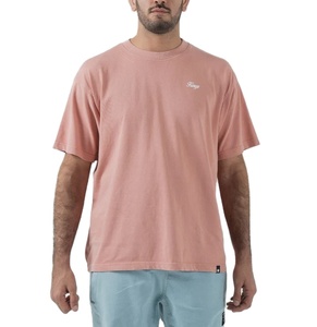 เสื้อยืดคอกลมผ้าฝ้ายถักแบบกำหนดเองความยาวสั้น100% ชั้นหนึ่ง - Product Image 1