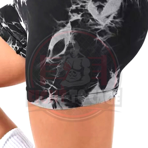 Pantalones Cortos Deportivos de Gimnasio Sin Costuras para Mujer, con Efecto Levanta Glúteos, de Tacto Suave y Flexible, con Logotipo Personalizado, de Primera Calidad - Product Image 6