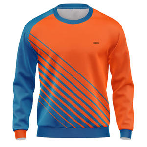 High Quality Custom Men's Cotton Crewneck <b>Sweatshirt</b> OEM Pullover Plain Dyed Plush Blank Jogger Winter <b>Black</b> <b>Sweatshirt</b> - Product Image 1