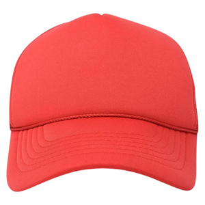 Gorra de béisbol snapback de malla roja personalizada Meyba Sports, transpirable, estilo camionero, con ajuste regulable para deportes y uso urbano al aire libre. - Product Image 5