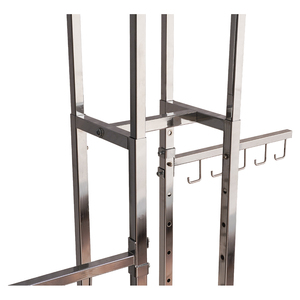 Expositor de ropa plegable moderno de metal Bros Display, perchero portátil de alta resistencia, soporte de exhibición para minoristas, OEM ODM Vietnam - Product Image 5