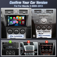 Autoradio 9 pouces le plus vendu pour Mazda 3 lecteur Android multifonctionnel livraison rapide caméra de recul tableau de bord DSP