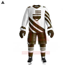 Uniformes de hockey sobre hielo de última generación y alta calidad en venta. Nuevo modelo personalizado de ropa deportiva para equipos. Uniformes de hockey sobre hielo para hombre. - Product Image 4