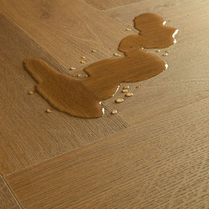 <span class=keywords><strong>Plancher</strong></span> stratifié en chevron de 8 mm pour la maison, avec noyau HDF, <span class=keywords><strong>flottant</strong></span>, en chêne - Product Image 4