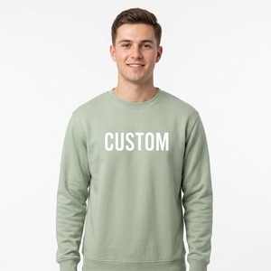 Sudadera de Forro Polar Personalizada para Hombre, Cuello Redondo, Algodón, Estilo Casual Deportivo, Ropa Urbana, Marca Privada, Venta al Por Mayor - Product Image 5