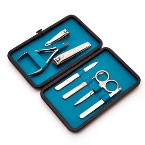 Ensemble d'outils de manucure et pédicure professionnels en acier inoxydable, logo personnalisé, kit de coupe-ongles de luxe, ensemble de soins pour manucure et pédicure - Product Image 5
