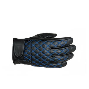 Gants de moto à doigts entiers, compatibles écran tactile, confortables, antidérapants, en cuir de vachette personnalisé - Product Image 3