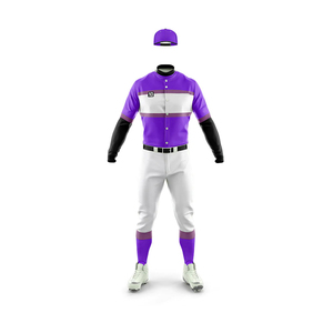 Premium 100% Polyester Double Knit Baseball Jersey Blank or Customized - Product Image 2
