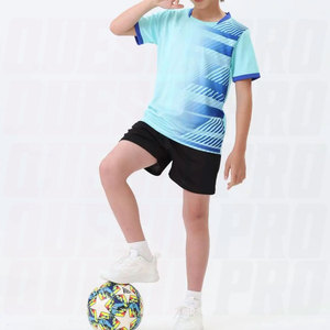 ชุดเสื้อฟุตบอลพิมพ์ลายพรีเมียมสำหรับผู้ชายผู้หญิงและเด็ก ชุดฟุตบอลแห้งเร็ว ระบายอากาศได้ดี ชุดกีฬา ชุดฝึกซ้อม ชุดทีม - Product Image 5