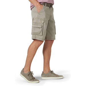 Custom Summer Men's Casual Active <b>Cargo</b> <b>Shorts</b>-Quick Dry Breathable <b>Lightweight</b> 100% Polyester Solid Nonwoven - Product Image 3