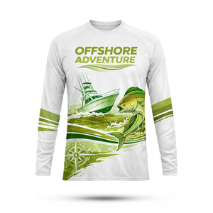 Long Sleeve Sublimation Printing Customized Logo Wear Design Your Own High Quality Anti-Bacterial 100% Polyester Winter Sports - Product Image 3