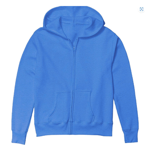 Sweat-shirt à capuche unisexe surdimensionné avec fermeture éclair, haut de gamme, épais, broderie sur l'épaule, imprimé pour l'automne, pour homme - Product Image 1