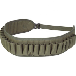 Ceinture tactique camouflage porte-cartouches 25 unités pour la chasse en extérieur, bandoulière réglable à dégagement rapide, équipement OEM en gros - Product Image 3