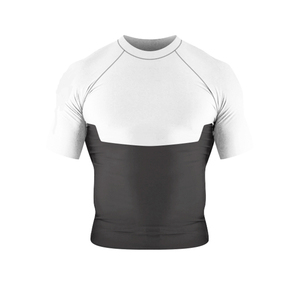 Best Quality Sublimation Printed Fabric <b>Mma</b> <b>Rash</b> <b>Guard</b> Bjj Compression Shirts Wholesale Manufactures Shorts Sleeve <b>Rash</b> <b>Guard</b> - Product Image 4