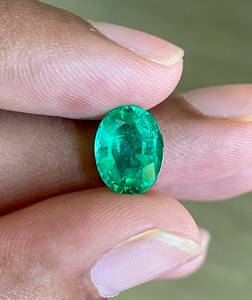 Esmeralda natural de Zambia, corte excelente, piedra preciosa verde suelta para la fabricación de joyas y colección. - Product Image 6