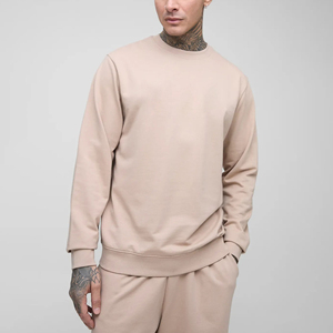 Manufacturer Polyester Oversized Embroidered <b>Mens</b> Sweatshirts Custom Logo Front Eco-Friendly Autumn ODM Crewneck Sweatshirt - Product Image 5