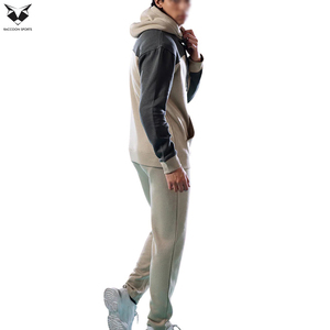 ชุดวอร์มเรียบง่ายสำหรับผู้ชายชุดวอร์มทรงยาวปกติพร้อมแขนยาวเต็ม - Product Image 4