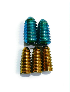Tornillo de Fijación por Interferencia sin Cabeza de Titanio de Alta Calidad para Procedimientos de Reconstrucción de LCA y LCP de Rodilla - Product Image 2