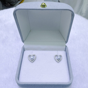 Exquisite 4-5mm Natural Freshwater <b>Pearl</b> Girl's <b>Earrings</b> Flawless Pure <b>Silver</b> Internet Famous Compact Style - Product Image 2