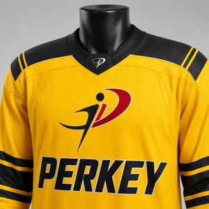 Uniformes de hockey sobre hielo personalizados por sublimación, hechos con material ligero de secado rápido para escuelas, clubes y academias. - Product Image 5