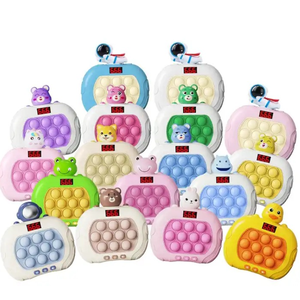 Nhanh chóng đẩy bong bóng cạnh tranh Trò chơi giao diện điều khiển loạt thần tài đồ chơi với màn hình LED hiển thị cho trẻ em - Product Image 5