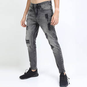 Pantalones Vaqueros Casuales de Moda Urbana para Hombre, Pantalones Vaqueros con Múltiples Bolsillos, Pantalones Casuales Personalizados, Pantalones Jogger de Mezclilla para Hombre 2026 OEM/ODM - Product Image 3