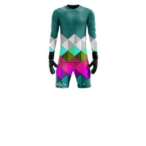 Tenue de Gardien de But Personnalisée pour Homme – Ensemble Maillot et Short à Manches Courtes pour Entraînement et Match – Personnalisation Nom et Numéro – Pack Gardien de But - Product Image 1