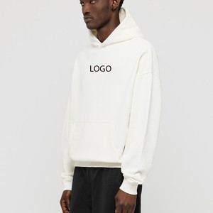 Sudadera con Capucha Oversize Unisex Personalizada de Algodón Grueso con Forro Polar, Hombros Caídos, Estilo Urbano, OEM Personalizado - Product Image 3