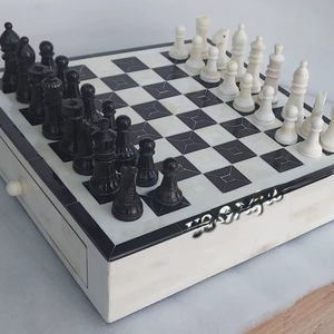 ILAHI's Eco-Friendly Rustic Polished Rectangle <b>Chess</b> <b>Board</b> Game 100% Handmade Pure Wood Animal/Love Style Customized Size <b>Chess</b> - Product Image 1