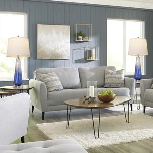 Set di 2 Lampade da Tavolo Moderne in Vetro, Dimmerabili a 3 Livelli, con Controllo Touch e Porte USB A+C, Lampada da Comodino Bianca - Product Image 5