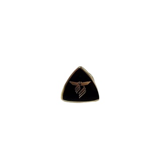Customized Hard Enamel Metal Crafts with Black Nickel Gold Silver Copper Glitter Finish Transparent Enamel <b>Pin</b> - Product Image 1