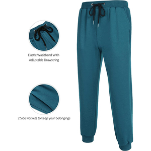 Survêtement de jogging pour homme le plus vendu – Conception personnalisée en polyester/coton, séchage rapide, respirant, avec logo et couleur personnalisables, bas de survêtement actifs - Product Image 6