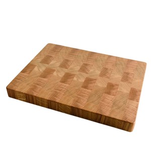 Planche à découper rectangulaire en bois de tête de sciage écologique, qualité professionnelle, bloc de boucher de qualité supérieure, naturel et de qualité alimentaire, vente en gros - Product Image 2