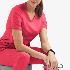 Wholesale Plus Size Medical Scrub Uniform Cheap Price Hot Sale Medical Scrub Uniform For Sale - Product Image 2