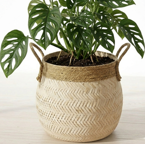 ตะกร้าไม้ไผ่สำหรับใช้ในบ้าน ตะกร้าเก็บของอเนกประสงค์จากไม้ไผ่รักษ์โลก ผลิตในเวียดนาม ตะกร้าตกแต่งทรงกลม - Product Image 3