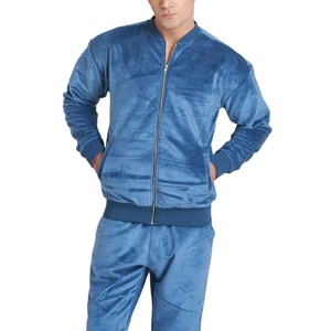 Nouvel Arrivage : Survêtement en Velours de Qualité Supérieure pour Homme – Style Décontracté, Respirant, Service OEM - Product Image 4
