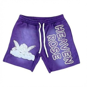 Custom High Quality <b>Men</b> Fleece <b>Sweat</b> <b>Shorts</b> OEM Cotton Summer Casual Quick Dry Breathable Drawstring Waist Fitness Sports <b>Shorts</b> - Product Image 1
