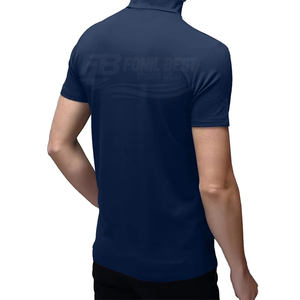 Camisetas Casuales para Hombre, Cuello Redondo, Corte Regular, Logotipo Frontal, 100% Poliéster, Transpirables, Impresión Personalizada, Servicio OEM al por Mayor - Product Image 5