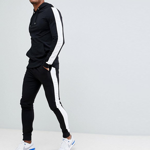 Survêtement unisexe style urbain, décontracté, à fermeture éclair, streetwear, grande taille, respirant, haute durabilité, personnalisé pour le quotidien - Product Image 2