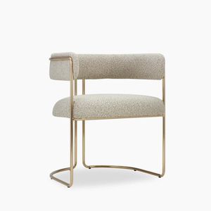 Fauteuil ottoman rose à dossier moelleux de style moderne pour salon, couloir, utilisation décorative - Product Image 5