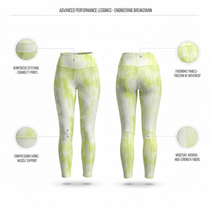 Leggings de yoga confortables et élégants pour les fêtes, avec un design imprimé personnalisé, leggings de course et de jogging personnalisés - Product Image 2