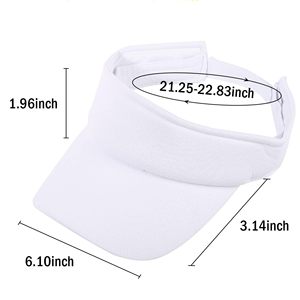 Casquette Visière Unisexe Réglable pour Sports de Plein Air Protection UV Course Golf Tennis Fournisseur en Gros - Product Image 4