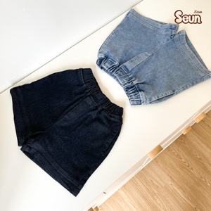 Shorts en jean pour garçons, shorts décontractés pour enfants, taille élastique, confortables, vêtements d'été pour enfants, fabricant OEM ODM au Vietnam - Product Image 1