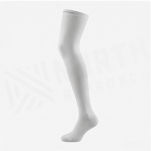 NORTH APPROACH <b>Knee</b> <b>High</b> <b>Socks</b> White Breathable Running <b>Socks</b> for Adults Summer Season - Product Image 3