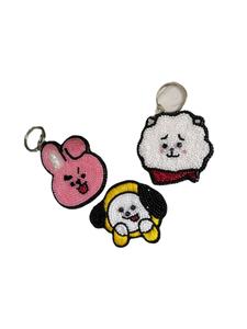 Belle forme de coeur MOR Design porte-clés et porte-clés perlés pour filles d'Inde - Product Image 4