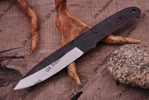 Cuchillo de Caza Hecho a Mano de Acero con Alto Contenido de Carbono, Hoja Entera, Punta Caída, OEM/ODM Personalizable, Grado Industrial, Hoja Fija, 1 Año de Garantía - Product Image 2