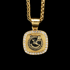 Collier pendentif Hip Hop Iced Out en Moissanite pour Hommes, Bijou de luxe Streetwear pour Fêtes, Concerts et Mode Quotidienne - Product Image 3