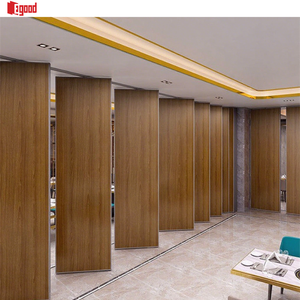 Egood đầy đủ chiều cao văn phòng phân vùng tường trượt partit chia bức tường tiệc di chuyển Divider tường Bảng điều chỉnh nhà máy - Product Image 3