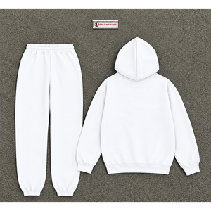 Conjunto Deportivo Personalizado con Estampado de Estrella Blanca para Hombre, Sudadera con Capucha y Pantalones Jogger, Ropa Deportiva Casual, Proveedor de Ropa al Por Mayor - Product Image 6