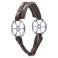 Hackamore sans bit réglable en cuir rembourré à motif floral pour cheval, équipement d'équitation anglais et western - Product Image 6